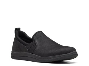 N[NX fB[X V[Y Xb|E[t@[ Clarks Cloudsteppers Breeze Bali Slip-On Black ubN