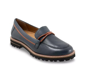 gb^[Y fB[X V[Y Xb|E[t@[ Trotters Fiora Loafer Navy lCr[