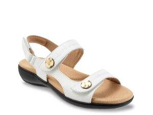 �g���b�^�[�Y ���f�B�[�X �V���[�Y �T���_�� Trotters Romi Sandal White �z���C�g