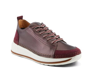 XvOXebv fB[X V[Y Xj[J[ Spring Step Angolan Sneaker Plum Purple p[v