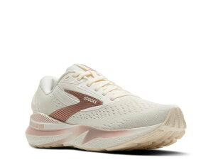 �u���b�N�X ���f�B�[�X �V���[�Y �X�j�[�J�[ Brooks Adrenaline 24 Running Shoe - Women's White/Pink �z���C�g