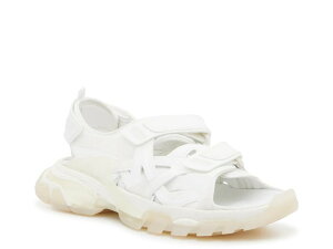 oVAK fB[X V[Y T_ Balenciaga Track Sandal - Women's White/Clear zCg