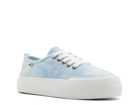 ビラボン レディース シューズ スニーカー プラットフォーム Billabong Puebla Platform Sneaker Light Blue/White Tie Dye Vulcanized ホワイト