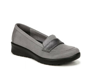 ���C�t�X�g���C�h ���f�B�[�X �V���[�Y �X���b�|���E���[�t�@�[ LifeStride Gamma Wedge Slip-On Grey �O���[