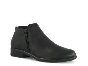 �i�I�g ���f�B�[�X �V���[�Y �u�[�c�E���C���u�[�c Naot Helm Bootie Black Water-Resistant Leather �u���b�N