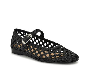 �i�C���E�F�X�g ���f�B�[�X �V���[�Y �p���v�X Nine West Halie Mary Jane Flat Black �u���b�N