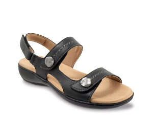 �g���b�^�[�Y ���f�B�[�X �V���[�Y �T���_�� Trotters Romi Sandal Black �u���b�N