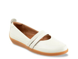 \tgEH[N fB[X V[Y Xb|E[t@[ Softwalk Devon Mary Jane Slip-On Off White ItzCg