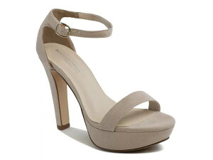 xW~EH[N fB[X V[Y T_ vbgtH[ Touch Ups by Benjamin Walk Mary Platform Sandal Beige x[W