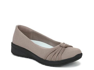 ���C�t�X�g���C�h ���f�B�[�X �V���[�Y �X���b�|���E���[�t�@�[ LifeStride Gaines Wedge Slip-On Dark Brown �u���E��