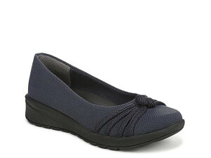 ���C�t�X�g���C�h ���f�B�[�X �V���[�Y �X���b�|���E���[�t�@�[ LifeStride Gaines Wedge Slip-On Blue �u���[