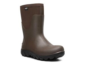 yz {OX Y u[cECu[c V[Y Classic Seamless Rain Boot - Men's Dark Brown