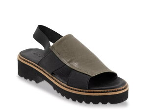 �u�G�m ���f�B�[�X �V���[�Y �T���_�� �v���b�g�t�H�[�� Bueno Amy Platform Sandal Dark Green �O���[��