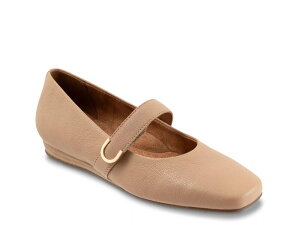 �\�t�g�E�H�[�N ���f�B�[�X �V���[�Y �p���v�X Softwalk Valdivia Mary Jane Flat Beige Leather �x�[�W��