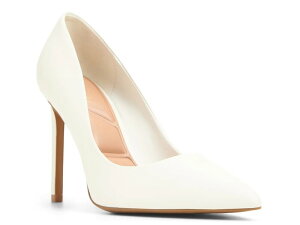 �A���h ���f�B�[�X �V���[�Y �p���v�X Aldo Lala Pump White �z���C�g