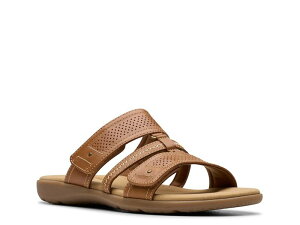 N[NX fB[X V[Y T_ Clarks Elizabelle Ave Sandal Tan ^