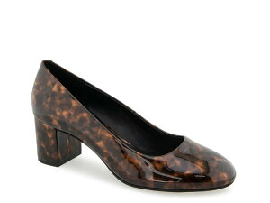GA\[Y fB[X V[Y pvX Aerosoles Ebel Pump Java Brown Patent uE