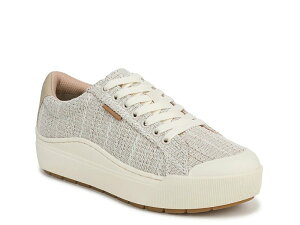 �h�N�^�[�E�V���[�� ���f�B�[�X �V���[�Y �X�j�[�J�[ �v���b�g�t�H�[�� Dr. Scholl's Time Off Platform Sneaker - Women's Taupe �g�[�v