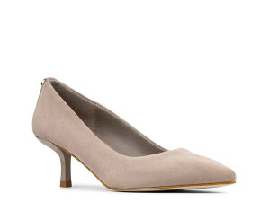 �h�i���h�v���l�[�� ���f�B�[�X �V���[�Y �p���v�X Donald Pliner Calibra Pump Taupe Suede �g�[�v