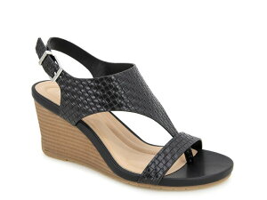�P�l�X�R�[�� ���f�B�[�X �V���[�Y �T���_�� Reaction Kenneth Cole Greatly Wedge Sandal Black Woven �u���b�N