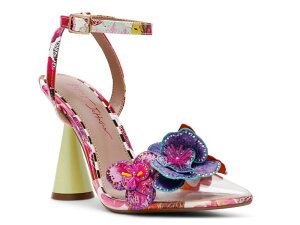 �x�b�c�B�W�����\�� ���f�B�[�X �V���[�Y �p���v�X Betsey Johnson Chelsie Pump Clear/Multicolor Floral Print �}���`�J���[