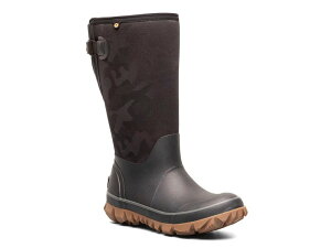 �{�O�X ���f�B�[�X �V���[�Y �u�[�c�E���C���u�[�c Bogs Whiteout Adjustable Calf Tonal Camo Boot Black �u���b�N