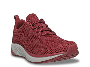 �v���y�b�g ���f�B�[�X �V���[�Y �X�j�[�J�[ �j�b�g Propetour Knit Sneaker Burgundy �o�[�K���f�B