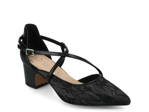 �W���[�j�[ ���f�B�[�X �V���[�Y �p���v�X Journee Galvinn Pump Black Lace �u���b�N