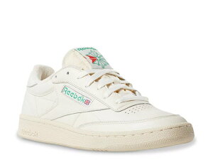 ���[�{�b�N �����Y �V���[�Y �X�j�[�J�[ ���B���e�[�W Reebok Club C 85 Vintage Sneaker - Men's White/Green �z���C�g