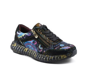 �����e�B�X�e ���f�B�[�X �V���[�Y �X�j�[�J�[ L'Artiste Javana Sneaker Black/Multicolor �u���b�N
