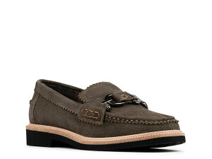 �h�i���h�v���l�[�� ���f�B�[�X �V���[�Y �X���b�|���E���[�t�@�[ Donald Pliner Feirless Loafer Dark Green �O���[��