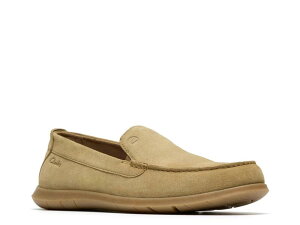 �N���[�N�X �����Y �V���[�Y �X���b�|���E���[�t�@�[ Clarks Flexway Step Slip-On Beige Suede �x�[�W��