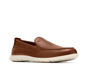 �N���[�N�X �����Y �V���[�Y �X���b�|���E���[�t�@�[ Clarks Flexway Step Slip-On Dark Tan Leather �^��