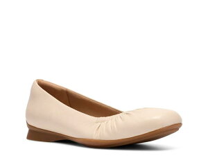 �N���[�N�X ���f�B�[�X �V���[�Y �p���v�X Clarks Jazymnn Lo Flat Off White �I�t�z���C�g