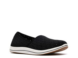 �N���[�N�X ���f�B�[�X �V���[�Y �X���b�|���E���[�t�@�[ Clarks Breeze Lily Slip-On Black �u���b�N