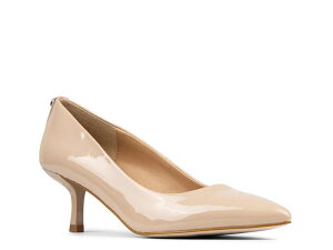 �h�i���h�v���l�[�� ���f�B�[�X �V���[�Y �p���v�X Donald Pliner Calibra Pump Sand Patent �T���h