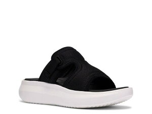 �N���[�N�X ���f�B�[�X �V���[�Y �T���_�� Clarksolevana Mist Wedge Sandal Black �u���b�N