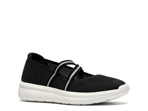 �N���[�N�X ���f�B�[�X �V���[�Y �X���b�|���E���[�t�@�[ Clarks Cloudsteppers Ezrinn Mist Mary Jane Slip-On Black �u���b�N