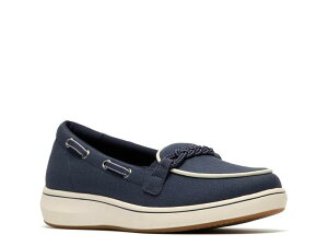 �N���[�N�X ���f�B�[�X �V���[�Y Clarks Cloudsteppers BreezeSky Bay Boat Shoe Navy �l�C�r�[