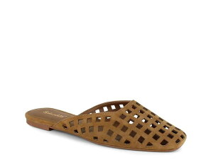 �X�v�����f�B�b�g ���f�B�[�X �V���[�Y �T���_�� Splendid Remi Mule Caramel Suede