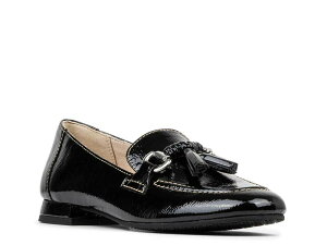 �h�i���h�v���l�[�� ���f�B�[�X �V���[�Y �X���b�|���E���[�t�@�[ Donald Pliner Fabia Loafer Black Patent Synthetic �u���b�N