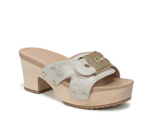 �h�N�^�[�E�V���[�� ���f�B�[�X �V���[�Y �T���_�� �v���b�g�t�H�[�� Dr. Scholl's Original Max Too Platform Sandal Silver Metallic �V���o�[