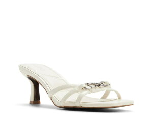 �A���h ���f�B�[�X �V���[�Y �T���_�� Aldo Cordelyia Sandal White �z���C�g