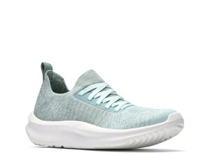 �N���[�N�X ���f�B�[�X �V���[�Y �X�j�[�J�[ Clarksolevana Sneaker Seafoam Green �O���[��