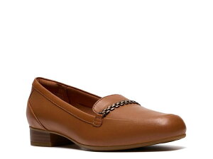 �N���[�N�X ���f�B�[�X �V���[�Y �X���b�|���E���[�t�@�[ Clarks Juliet Mia Loafer Tan �^��