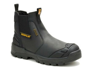 �L���^�s���[ �����Y �V���[�Y �u�[�c�E���C���u�[�c T�V���c �`�F���V�[ Caterpillar Striver XL Steel Toe Waterproof Chelsea Work Boot - Men's Black �u���b�N