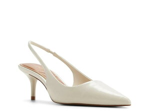 �A���h ���f�B�[�X �V���[�Y �p���v�X Aldo Calantha Pump Off White �I�t�z���C�g