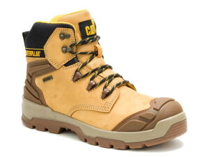 �L���^�s���[ �����Y �V���[�Y �u�[�c�E���C���u�[�c T�V���c Caterpillar Striver XL Steel Toe Waterproof Work Boot - Men's Honey Brown �u���E��