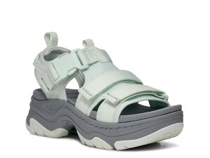 �e�o ���f�B�[�X �V���[�Y �T���_�� �v���b�g�t�H�[�� TevaHurricane Ampsole Gaila Platform Sandal Pale blue �u���[