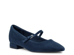 ���b�N�|�[�g ���f�B�[�X �V���[�Y �p���v�X RockportTaren Total Motion Mary Jane Flat Blue �u���[